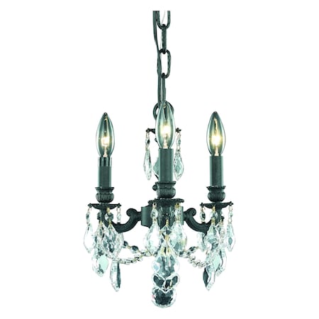 Elegant Lighting Pendant Light Dark Bronze 9103D10DB/EC